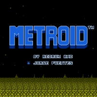 Metroid Omega Title Screen